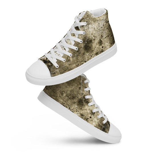GRUNGE Men’s high top canvas shoes
