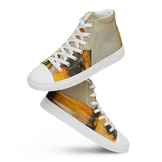 High-Top-Schuhe mit Kunstmotiv ERDFEUER