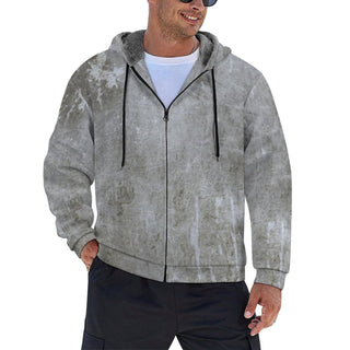 GRUNGE 2 Fleece Zip-Hoodie von REBL ART