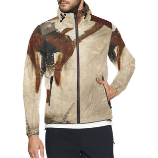 ABSTRAKT ART Unisex Windjacke, Motiv ERDKLANG