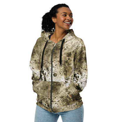 GRUNGE Unisex zip hoodie