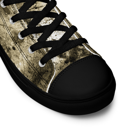 GRUNGE Men’s high top canvas shoes